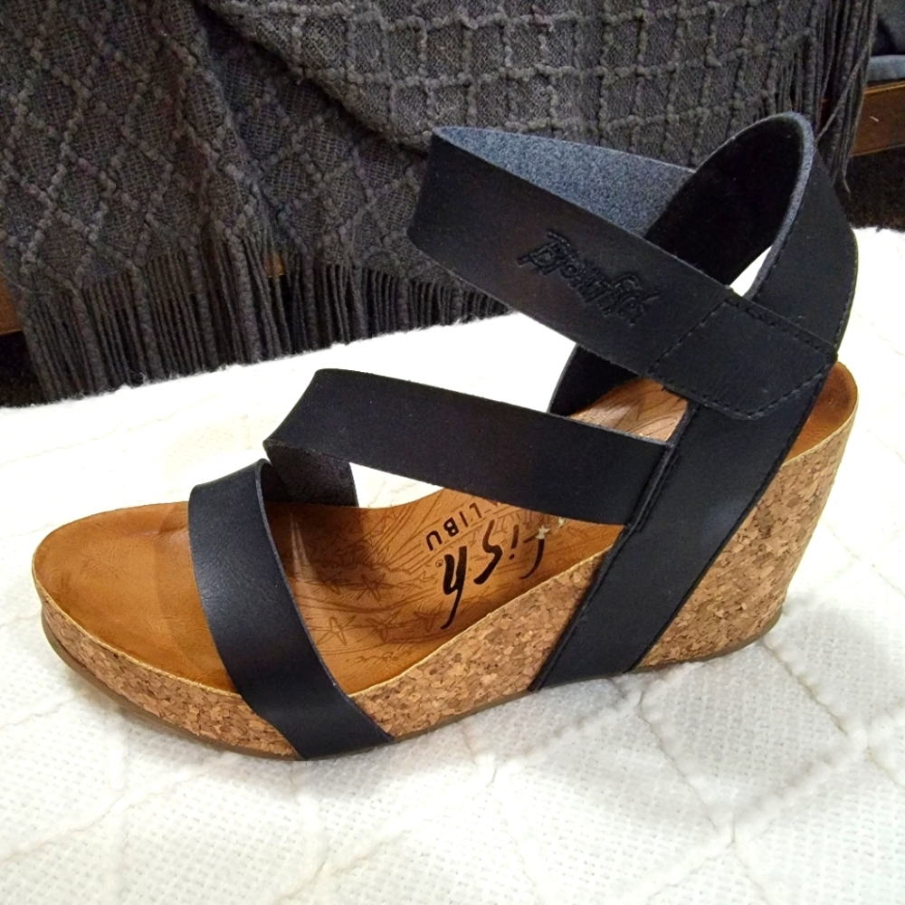 Blowfish Malibu Wedge Sandals